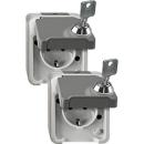 MERTEN MEG2418-8029 Steckd.abschl. lg,AQUASTAR