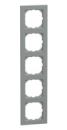 MERTEN MEG4050-3660 M-Pure-Rahmen, 5fach, alu