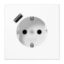 JUNG LS1520-18AWW SCHUKO-Steckdose USB Typ A
