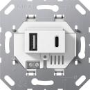 GIRA 234900 USB-Spannungsvers. 2f Typ A/C Ein