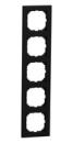 MERTEN MEG4050-3603 M-Pure-Rahmen 5fach schwarz