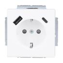 BUSCH-JAEGER 20 EUCB2USBAC-884 USB-A+C Steckdose