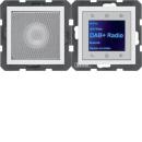 BERKER 29808989 Radio Touch mit LS DAB+ S.1/B.x