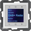 BERKER 30849909 Radio Touch UP DAB+ BT S.1/B.x