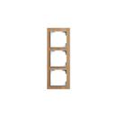 BUSCH-JAEGER 1723-4083 Rahmen 3-fach Holz Eiche