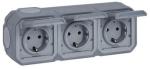 LEGRAND 069743L Plexo New FRAP 3-fach vorverdrah