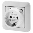 GEWISS GW95522 RCD FI-Steckdose 16A/0,03A IP21