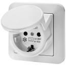 GEWISS GW95524 RCD FI-Steckdose 16A/0,03A IP44