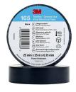 3M Temflex 165 Isolierband Schwarz 25mmx25m (Menge: 100 Stück je Bestelleinheit)