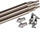 DEHN 620902 SET Tiefenerder V4A 6x1,5m + Sche