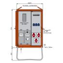 WALTHER WAV0100R1 Anschlussverteiler 22kVA alls