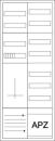 EATON ZSD-ZV-1400/APZ Zähler-Komplettschrank