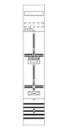 STRIEBEL & JOHN DF19P1A Zählerfeld 9RE 1Z1S Zählerkreuz