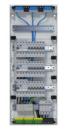 HAGER VA60BV1 Kleinv.APV 5x12PLE IP30 bestückt