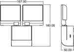 THEBEN theLeda S17-100L WH LED Strahler 17Watt