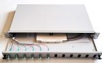 J.E.S. CABLING LWL-Spleißbox 6xLC-D G50/125 OM3 auszieh