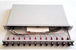 J.E.S. CABLING LWL-Spleißbox 12xSC-D G50/125 OM4 ausz.