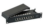 EFB 10Z Mini-Patchpanel 8xRJ45 Cat.6A sw