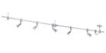 EGLO 93359  LED Schienen alu chrom GU10 5x 3W