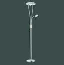 LEUCHTEN DIREKT 11778-55 LED Stehleu.stahl2x4W3000K1x16W