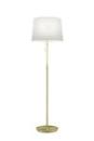 TRIO 409100308 Stehleuchte messing 3xE27 60W