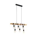 EGLO 95499 Pendelleuchte schwarz/braun