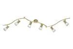 TRIO 871010608 LED Deckenleuchte messing