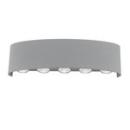 NEUHAUS 9489-21 LED Wandleuchte IP54 silber10fl.