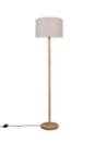 TRIO 401200101 Stehleuchte holz ws. 1xE27