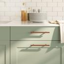 ARDEBO.de - Möbelgriffe 10 Stk. Bronzen 128 mm Edelstahl