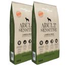Trockenfutter für Hunde Adult Sensitive Lamb & Rice (2 x 15 kg)