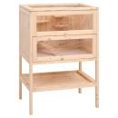 Hamsterkäfig 55 x 40 x 80 cm Massivholz Tanne