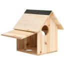 Eichhörnchenhaus Tanne Massivholz 26x25x29 cm