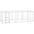Outdoor-Hundezwinger Verzinkter Stahl 12,1 m²