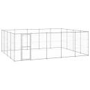 Outdoor-Hundezwinger Verzinkter Stahl 24,2 m²