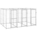 Outdoor-Hundezwinger Verzinkter Stahl 7,26 m²