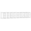 Outdoor-Hundezwinger Verzinkter Stahl 21,78 m²