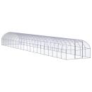 Outdoor-Hühnerstall 3x20x2 m Verzinkter Stahl