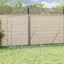 Outdoor-Hundezwinger Silbern 4x8x2 m Verzinkter Stahl