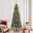 Künstlicher Weihnachtsbaum mit 300 LEDs mit Ständer Grün 210 cm