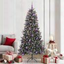 Künstlicher Weihnachtsbaum Grün 210 cm PVC, Plastik und Stahl