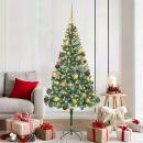 Künstlicher Weihnachtsbaum Grün 180 cm PVC und Stahl