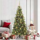 Künstlicher klappbarer Weihnachtsbaum Grün 180 cm PE und PVC