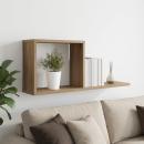 Schweberegale Artisan-Eiche 80 x 15 x 30 cm Holzwerkstoff