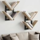 Wandregal 2 Stk. Sonoma-Eiche 43 x 15 x 47 cm Holzwerkstoff