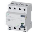 SIEMENS 5SV3344-6 FI-Schutzschalter 40A 4P. 30mA