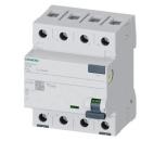 SIEMENS 5SV3346-6 FI-Schutzschalter 63A 4P. 30mA
