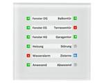 MDT SCN-GLED1W.01 Glas LED Anzeige, Weiß