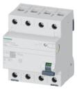 SIEMENS 5SV3344-4 FI Typ B 40/4 30mA 4TE