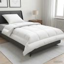 Bettdecke und Kissen Set 2 Stk. 155x200 cm Sommer 200 GSM Wolle